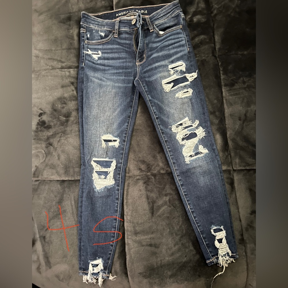 America Eagle Jeans Size 4 Short